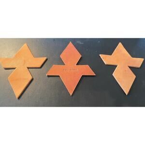 Tennessee Titans Leather Coasters by Emil Erwin, Set of 6